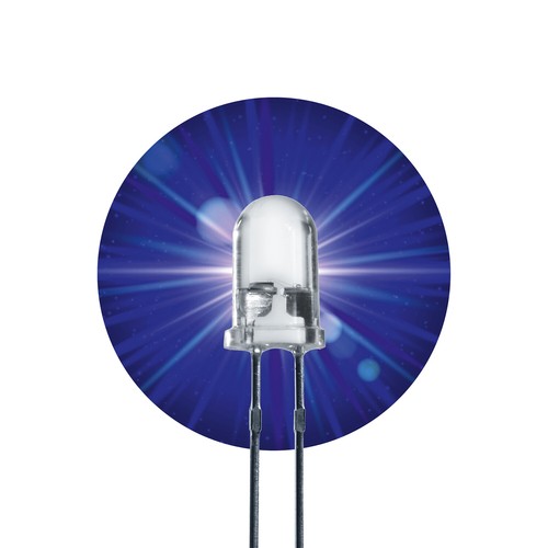 Diodi luminosi led blu - 50,