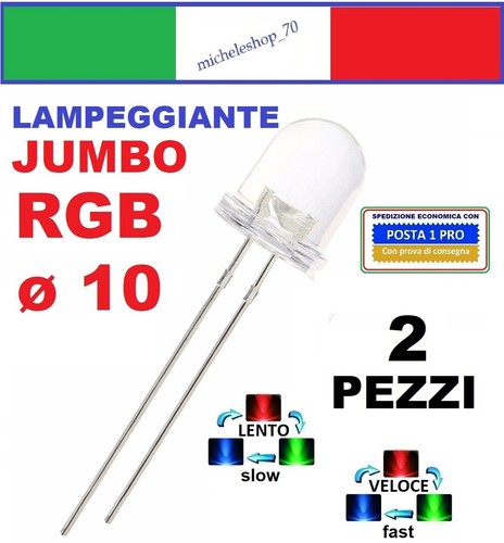 Diodo led jumbo - jumbo, lampeggiante