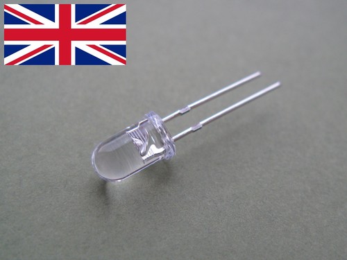 5mm led trasparente verde - led,