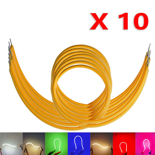 10pcs cob filamento - 3v,