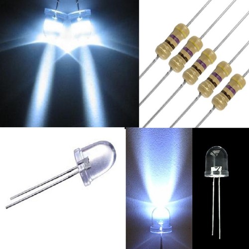 Diodi led mm bianco - diodi, 10