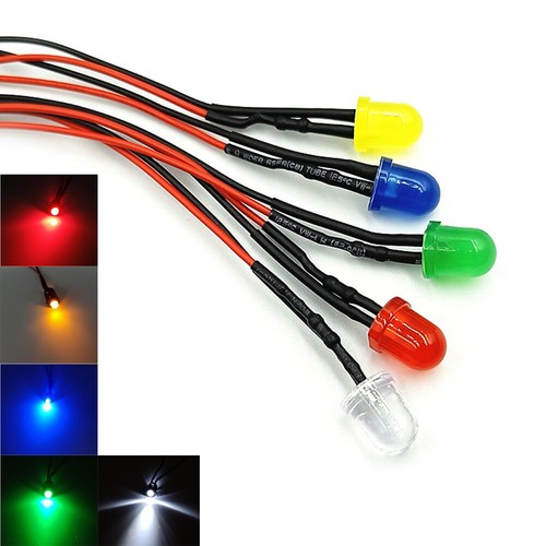 10mm led con cavo - led,