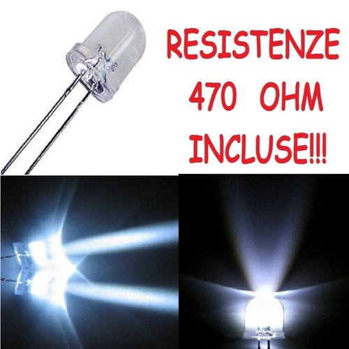 Diodi led mm bianco - 10,