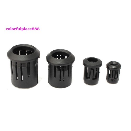 Lampada led plastica nera - plastica, 3